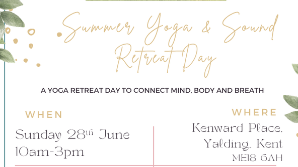 Flow in to Summer - A Yoga & Sound Retreat Day
