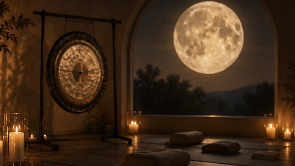 FullMoon & Equinox Yoga & Gong Bath 