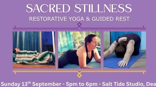 Sacred Stillness - Monthly Restorative yoga and guided rest