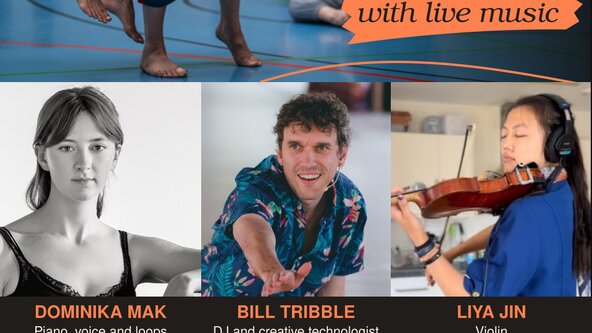 Monday Contact Improv Jam with live music!!