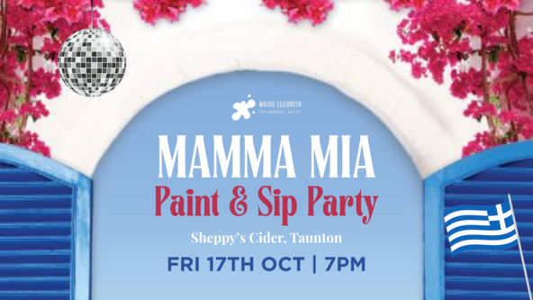 October Mamma Mia Paint & Sip Party