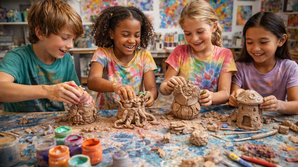 Messy Masterpieces Art & Clay Camp (3rd - 7th grade)
