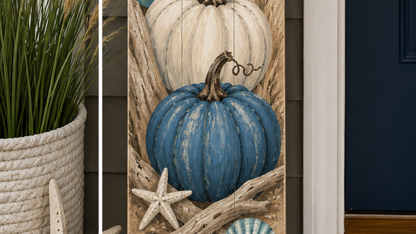Fall Painted Porch Sign