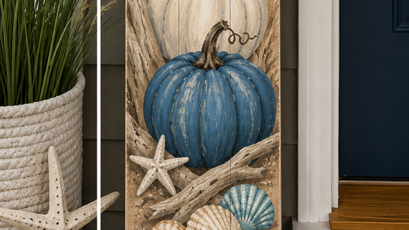 Fall Painted Porch Sign