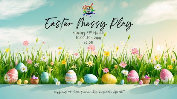 Easter messy play 6 months +