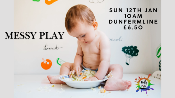 January messy play 6 months +