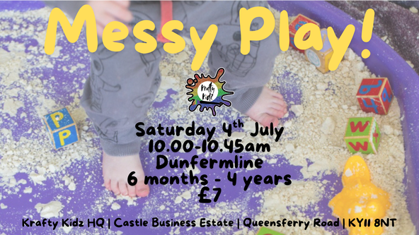Summer messy play 6 months +