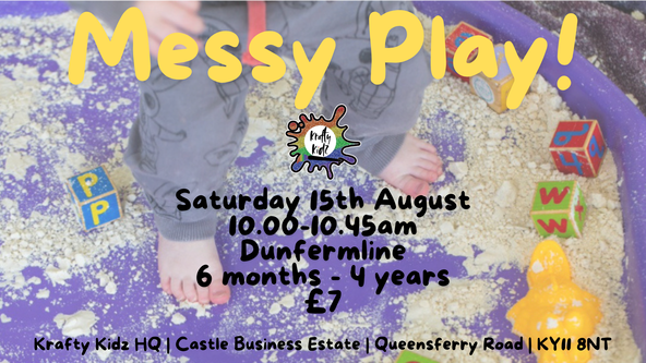 Summer messy play 6 months +