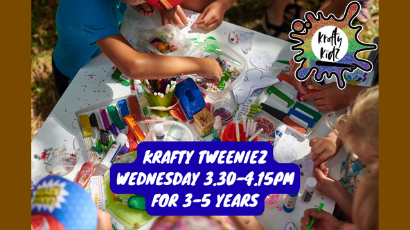 Krafty Tweeniez (3-5 years) FREE TRIAL