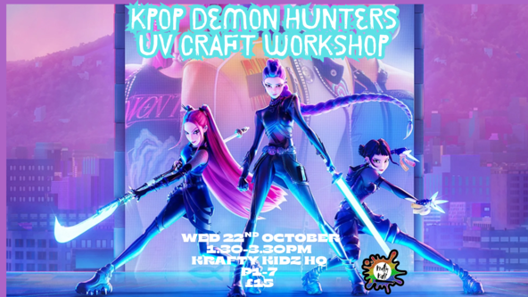 P1-7 Kpop demon hunters craft workshop (afternoon)