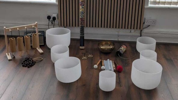 Sound Bath and Guided Relaxation with optional Acupuncture or Ear Seeds