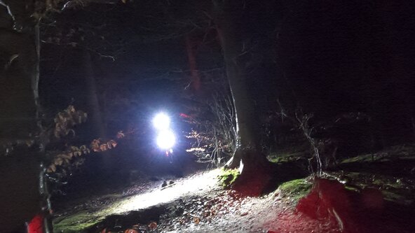 The DARK NIGHT - Night Riding MTB Skills course