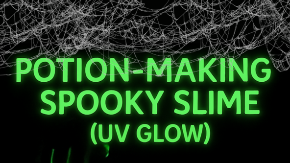 🎃 Happy Mount Park Café – Mon 27 Oct- Potion-Making Spooky Slime (UV Glow)