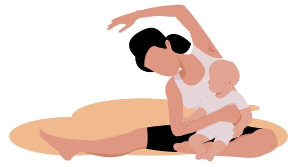 Postnatal Yoga with Baby in Colchester 🤱