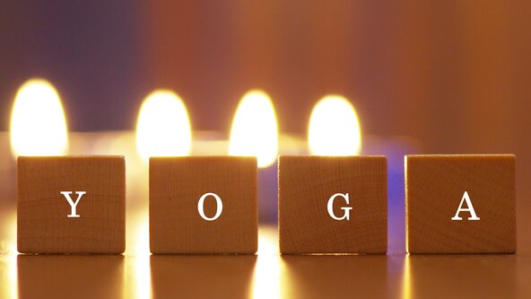 An evening of Candlelit Yin Yang Yoga with Jo