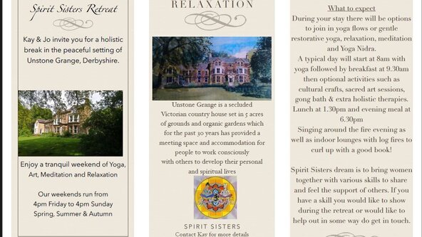 Spirit Sisters Summer Retreat