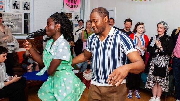 Unscary Saturdays | Lindy Hop with Cookie and her Black Mambas 