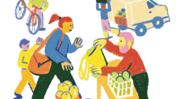 🥕 Fresque de notre assiette, avec l'Association Végétarienne de France