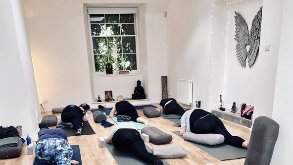 Community Festival Yoga with Christy: Gentle Vinyasa to Yin