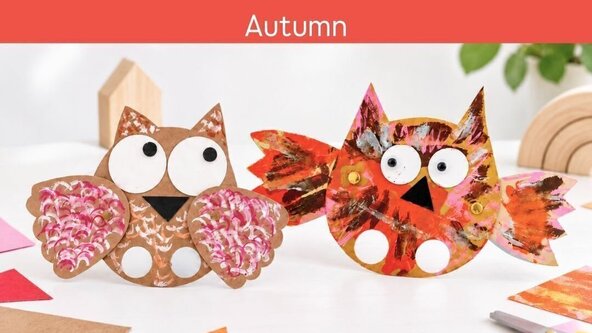 Term 2 Oct/Nov | Autumn Inspired | Kids Art Club 4 - 7 years