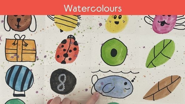 Term 1 Sept/Oct | Watercolours | Kids Art Club 6 - 10 years