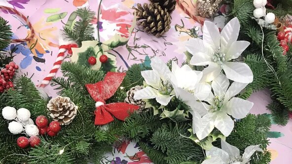 Christmas Wreath Workshop - Charity Event