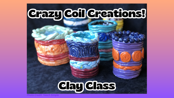 H2. Crazy Coil Creations Clay with Ricki Meaker