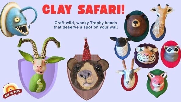 H30. Clay Safari with Michelle O'Loughlin