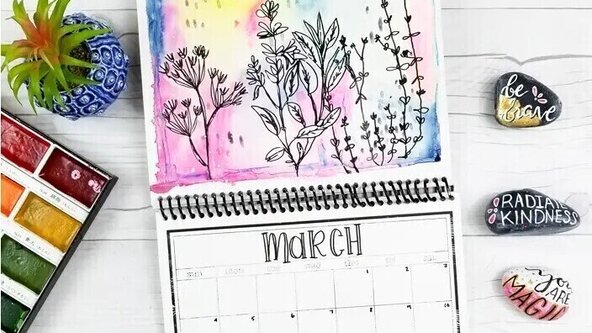 H5. 2025 DIY Calendar with Chloe Lam 