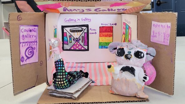 H33. Create your own Art Gallery with Sylvia Sinel