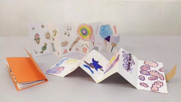 H10. Create Your Own Artists Book! with Noe Bloise