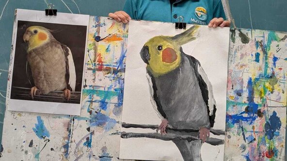 H17. Animal Portraits in Acrylics with Brooke Duffield