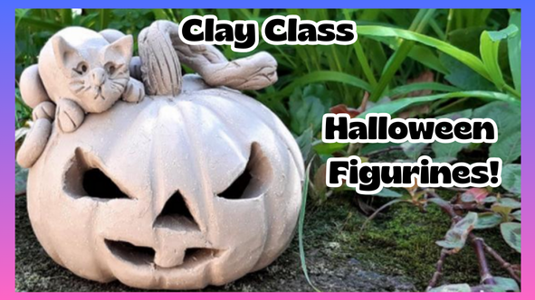 H30. Halloween Figurine with Ricki Meaker