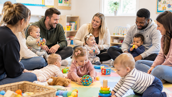 Stay & Play 3-16 months