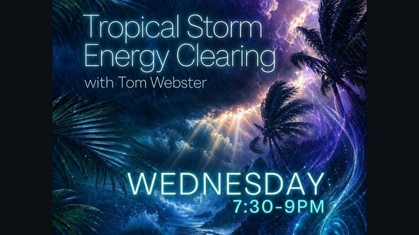 Tropical Storm Energy Clearing Session ⛈️✨️