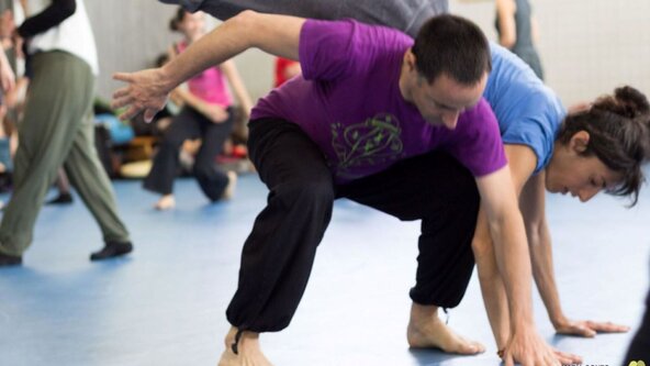 Contact Improvisation Class, Jam and Tea