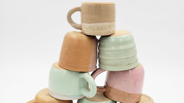 'MUG-nificent' - 3-week wheel throwing course - Monday Evenings: T2(B)26 ME