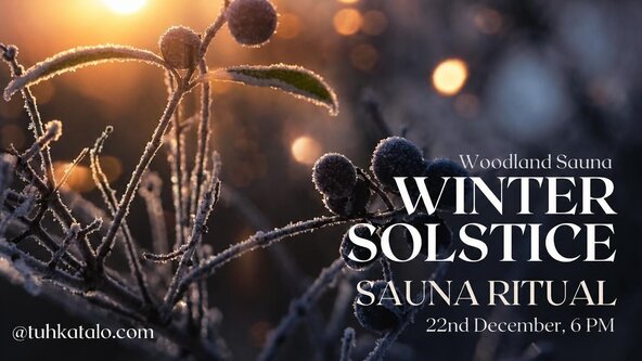 ❄️🌳Winter Solstice Sauna Ritual (woodland)