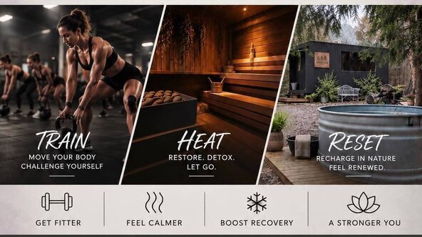 🏋️‍♀️🔥🌳CIRCUITS & SAUNA (Woodland)