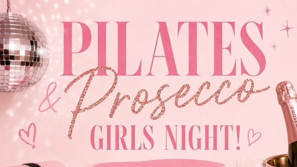 PILATES & PROSECCO GIRLS NIGHT🥂🧘‍♀️