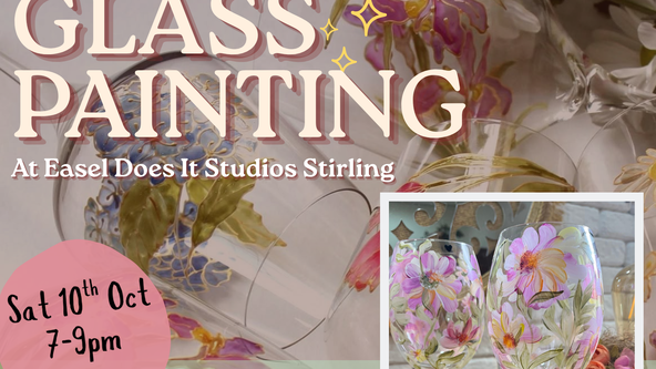 Wine Glass Painting 