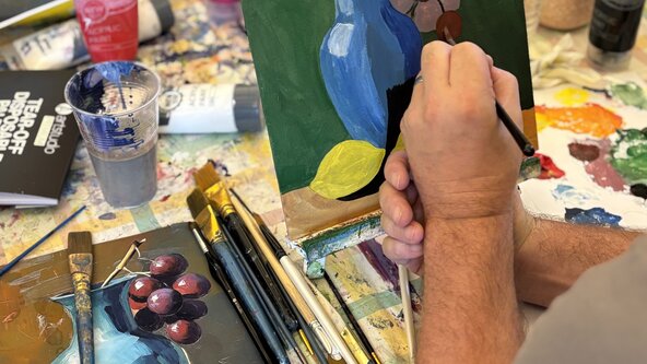 Adult beginners painting course 