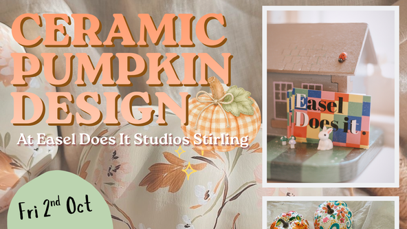 Ceramic Pumpkin Painting 
