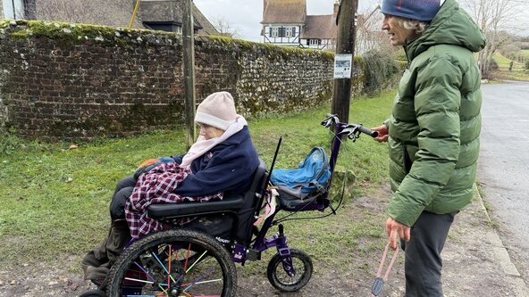 WALK 52 (Stop & Look 2 miles): Ramble With Wheels