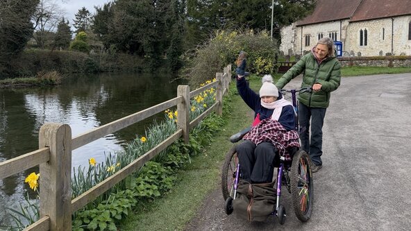 WALK 28 (Stop & Look 2 miles): A Wheelie Good Walk