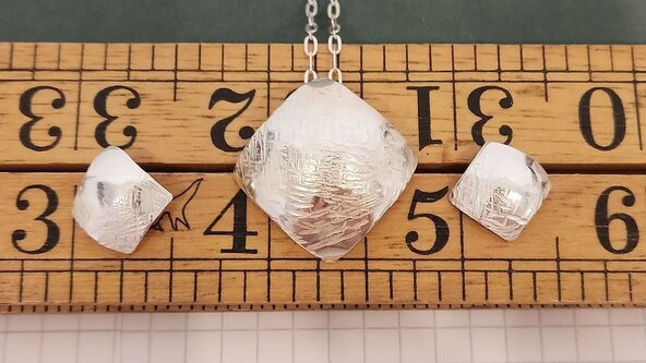 Matching Necklace and Earrings Set