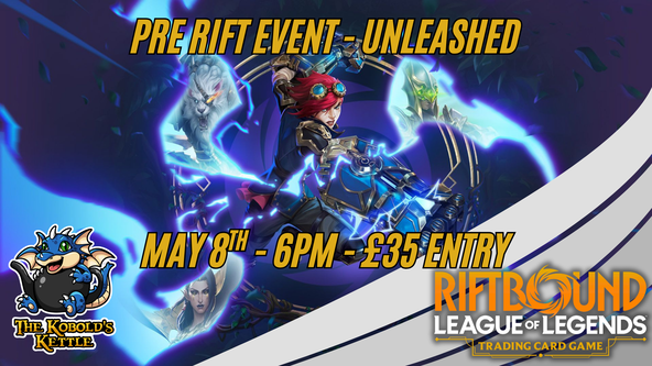 Riftbound TCG Set 3 Unleashed Pre Rift Event