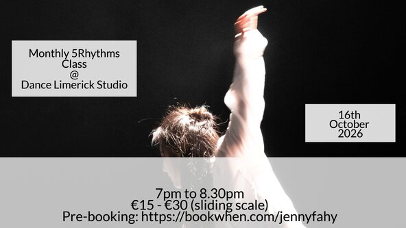 🟠 5Rhythms Monthly class in Limerick City - October