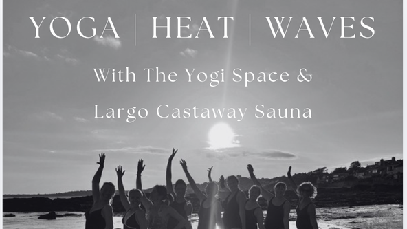 Sunset Yoga- Heat-Waves at Largo beach and Castaway sauna