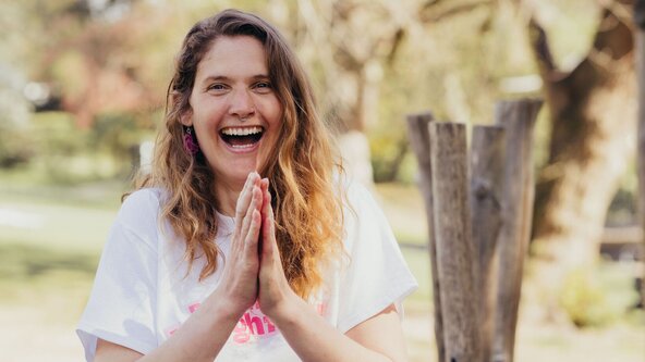 Get Your Giggle On Laughter Yoga Workshop 🎉